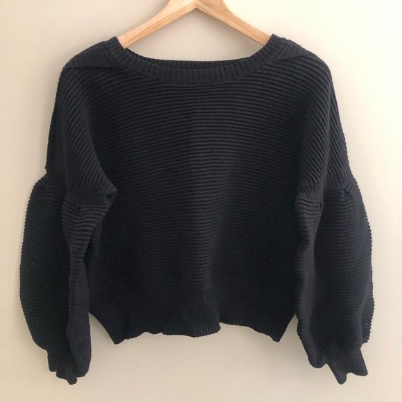 Luxurious Ribbed Crop Sweater